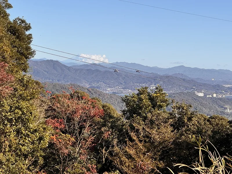 神石山から見た富士山