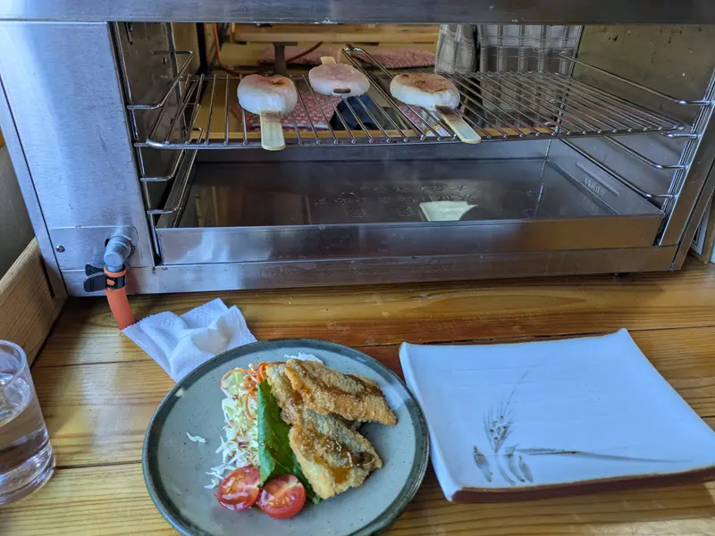阿智村花桃の里にある青木屋
