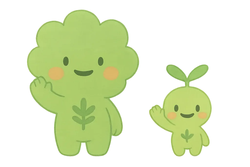 ぱせりんとスプラウトぱせりん