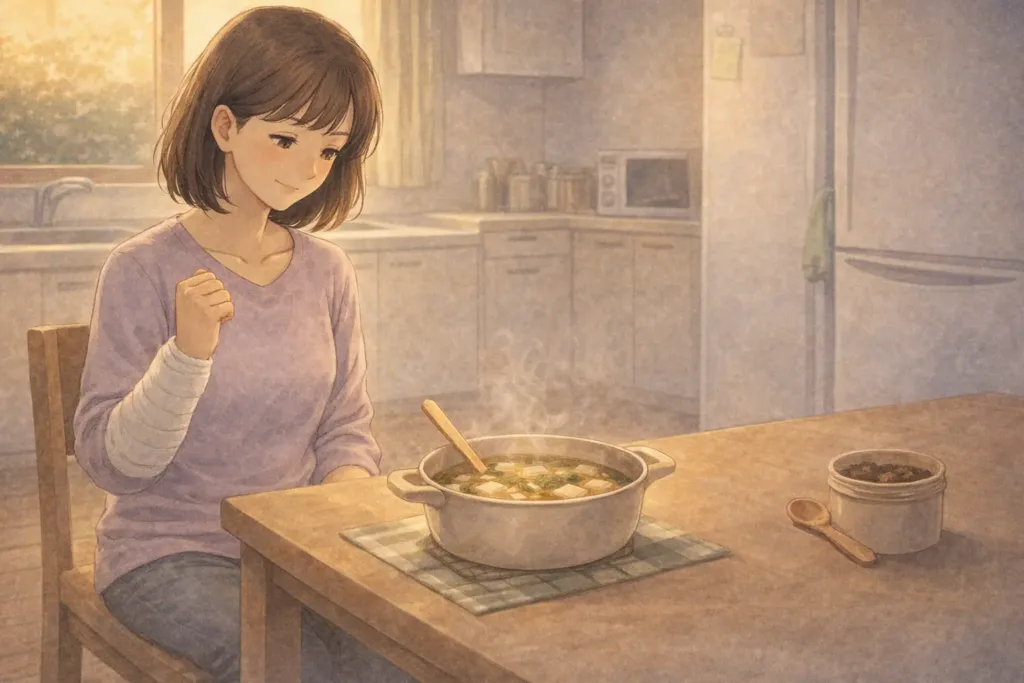 簡単な味噌汁は作れる